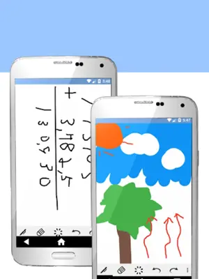 Handwriting notepad android App screenshot 2